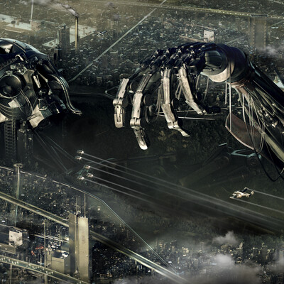 THE FALLEN. Anti-Utopia 3D Art