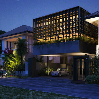 Flower Cage House