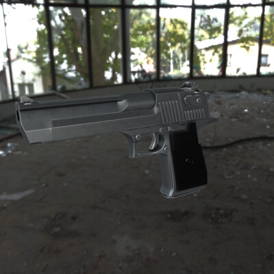 LowPoly Desert Eagle