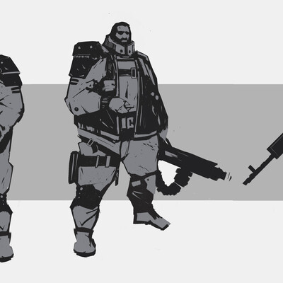 Brutal sketches