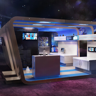 Выставочный стенд Exhibition INTEL
