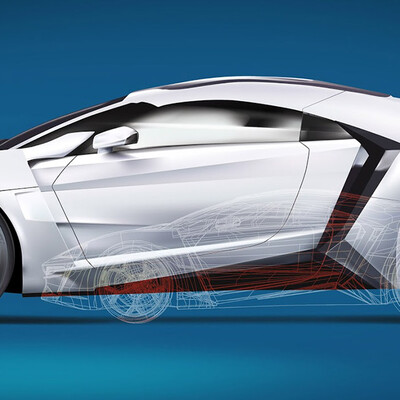 vector graphic adobe illustrator car 02