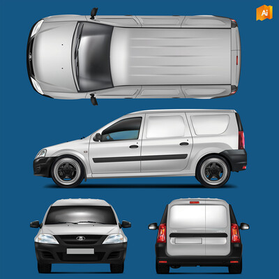vector graphic adobe illustrator car 05