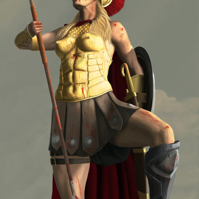 Pentesilea-Queen of the Amazons.Пентесилея-царица амазонок.