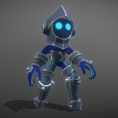 3D-персонаж на тему Spiral Knights
