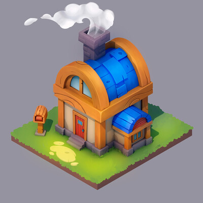 Isometric house