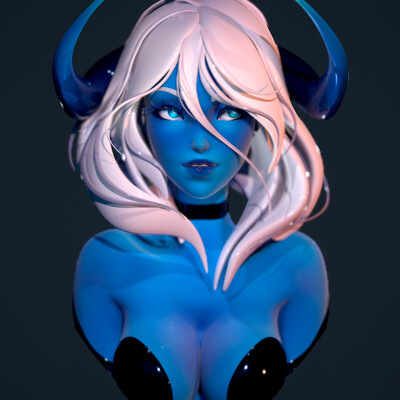 Blue demon