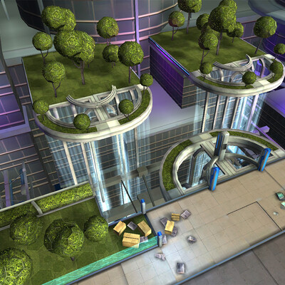 Released project X-Mercs location future city