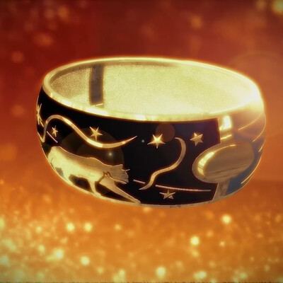 Браслет "Извечное". Rhino. Cinema 4D. After Effects