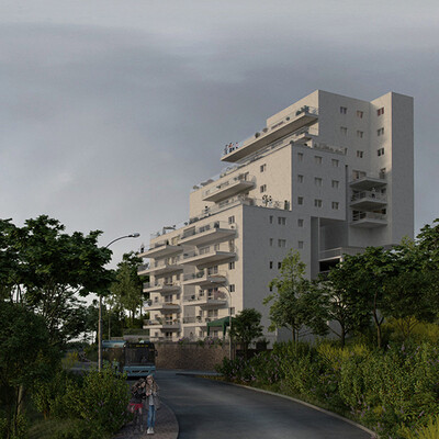 Building in Haifa, Israel