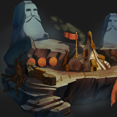 House in the mountains