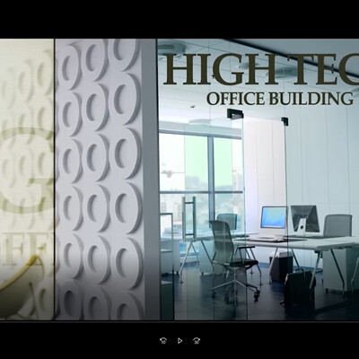 Promo video architecture and interiors