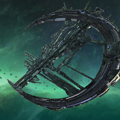 Alien Sci-fi Concept Art