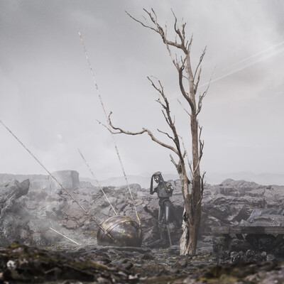 Full CGI:Somewhere in space