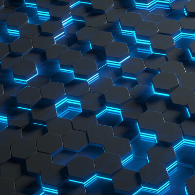 Hexagon background