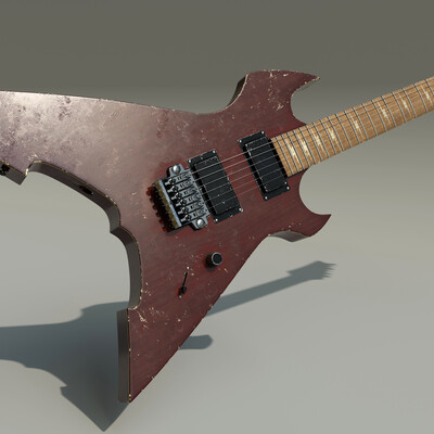 Original version of MTM 100 Guitar of Slipknot guitarist Mike Thompson