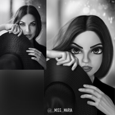 3D портрет Наталии Красновой
