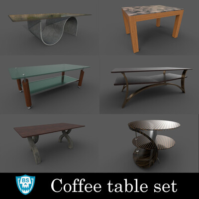 Coffee table set