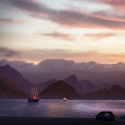 Sea landscape