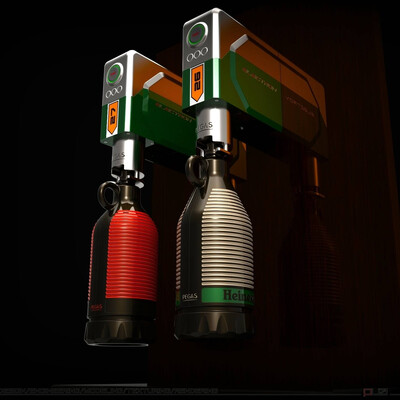 BEERCASE. Проект розлива пива в стеклотару.