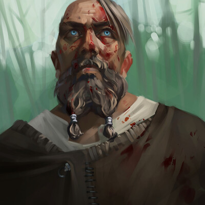 Viking's portrait