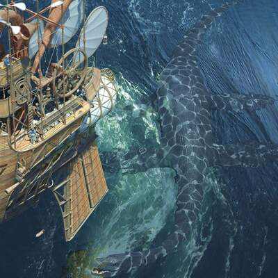 Flying ship