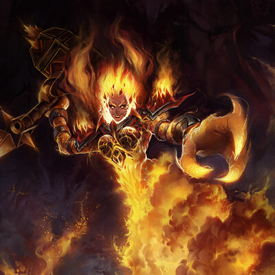 Рагнарос из World of Warcraft