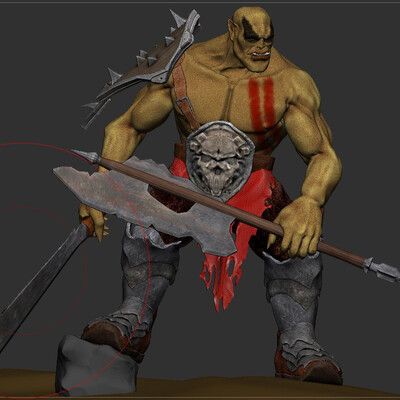 первый проект в zbrush