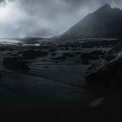 Kepler Night (matte-painting)
