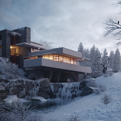Fallingwater | CGI