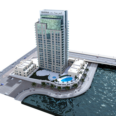MarinaScape Hotel Apartments, Rooftop, Southeast, Dubai