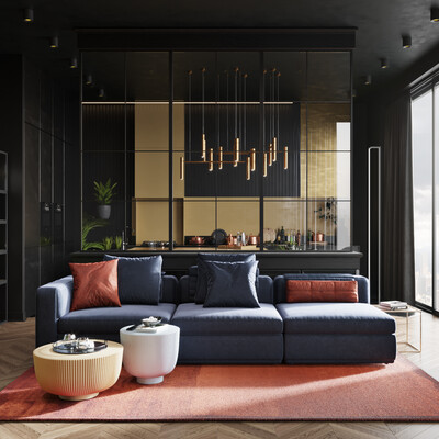 Dark interior