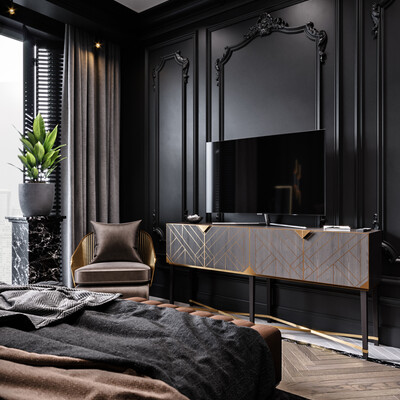 Dark interior