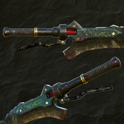Custom Designed Red Queen Blade