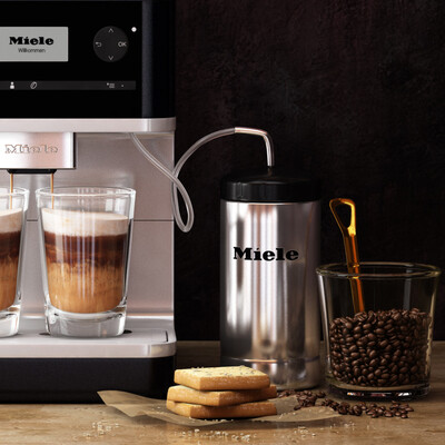 modeling coffee mashine