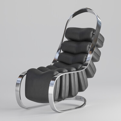 Моделирование и текстуринг кресла Shair Chair