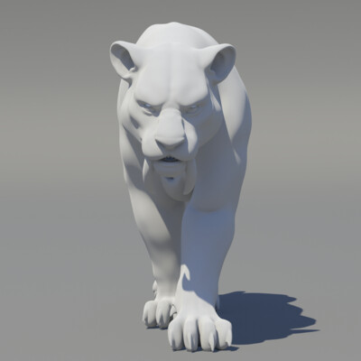 Saber Toothed animation study