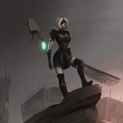 Nier automata fanart