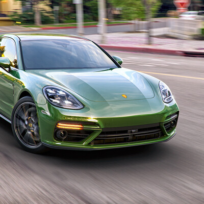Porsche Panamera, визуализация, персональный проект