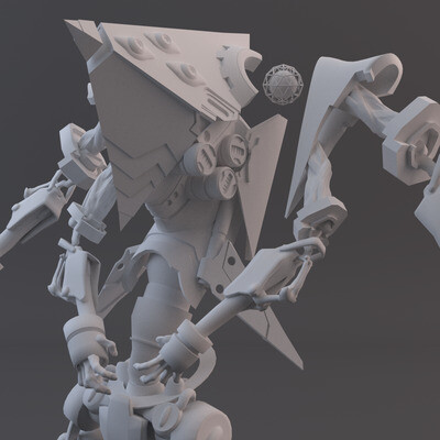 Robo alien concept