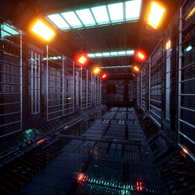 Sci-fi туннэль