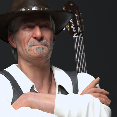 Old Guitarist
