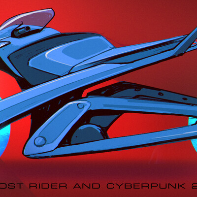 Ghost rider and Cyberpunk 2077