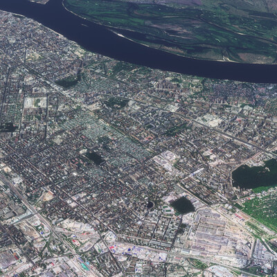 3D модель города Самары