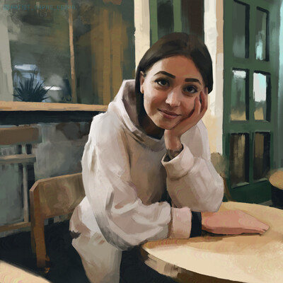 Вечер в кафе