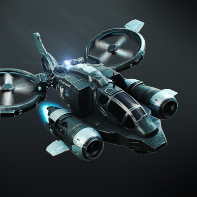 Фан арт Banshee из игры SC2