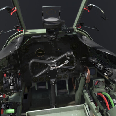 Beaufighter MK21 Cockpit