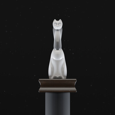 Porcelain Cat