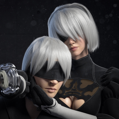 Nier: Automata 2B&9S Fanart