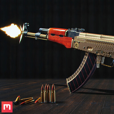 [Mixer 2020] AK-47 Luxury Skin